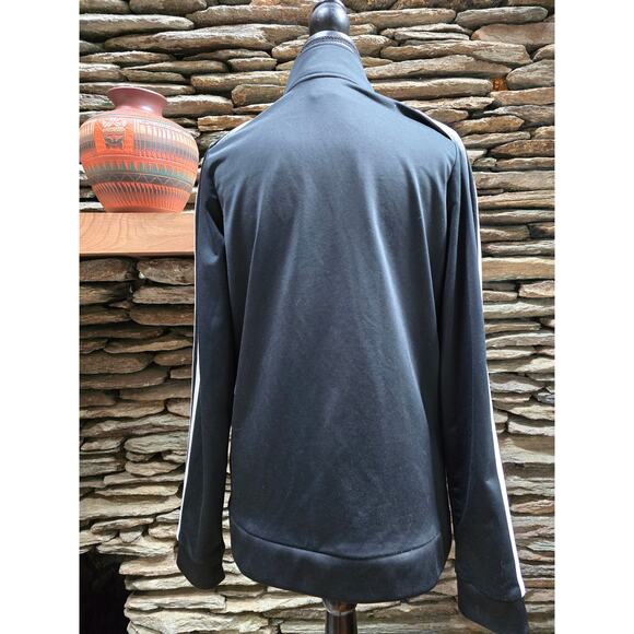 Size XL Adidas Black Zip Front Jacket - Picture 4 of 5